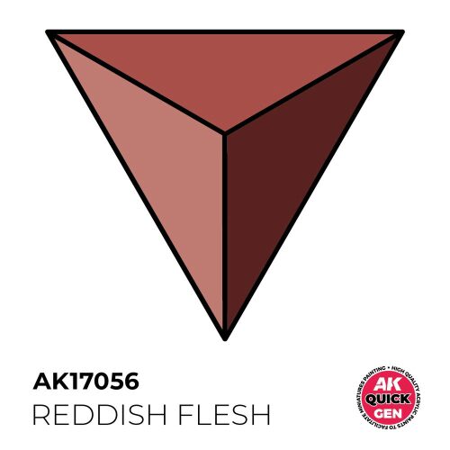 AK Interactive AK17056 REDDISH FLESH 18 ml - QUICK GEN