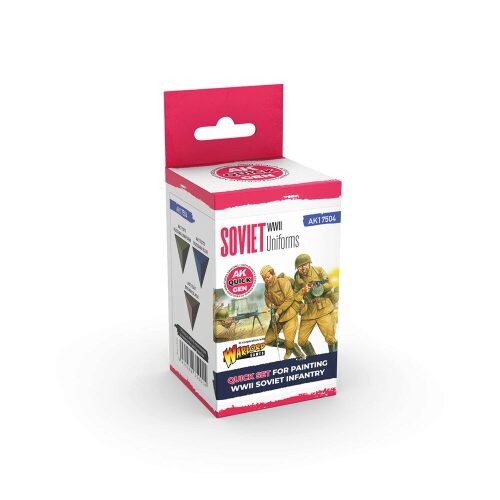 AK Interactive AK17504 SOVIET UNIFORMS (QUICK GEN SET)