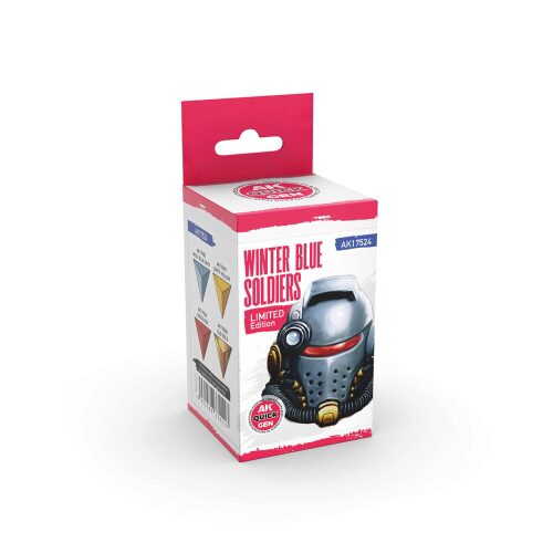 AK Interactive AK17524 WINTER BLUE SOLDIERS (QUICK GEN SET)