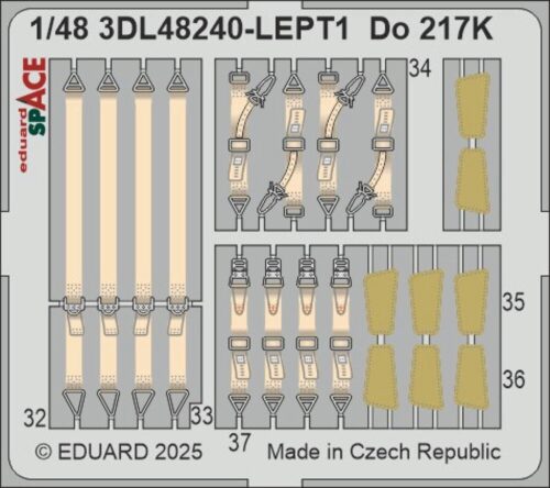 Eduard Accessories 3DL48240 Do 217K SPACE  ICM