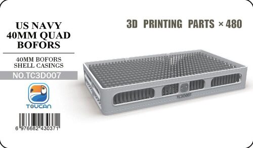 Toucan Model TC3D007 40MM BOFORS SHELL CASINGS