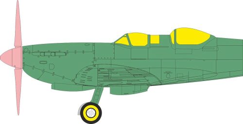 Eduard Accessories EX1140 Spitfire Tr.9 TFace  AIRFIX