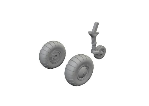 Eduard Accessories 6481117 Fi-156C wheels  TAMIYA