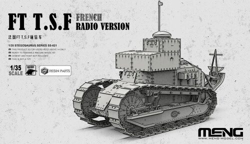 MENG-Model SS-021 French FT T.S.F Radio Version (incl. resin parts)