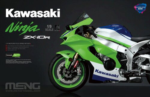 MENG-Model MT-007s Kawasaki ZX-10R (Pre-colored Edition)