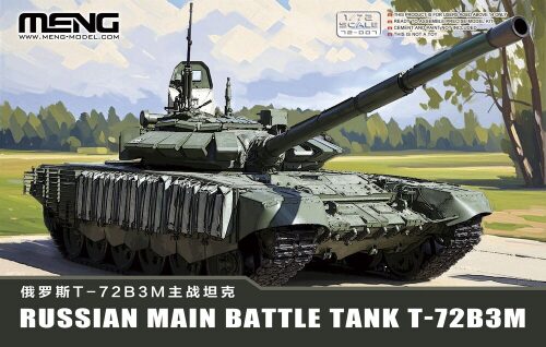 MENG-Model 72-007 Russian Main Battle Tank T-72B3M