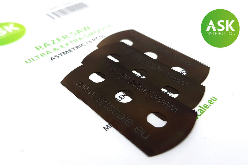 ASK 200-T0003 ASK Razor Saw - ultra and extra smooth asymmetric 70/43 teeth 3 pc.