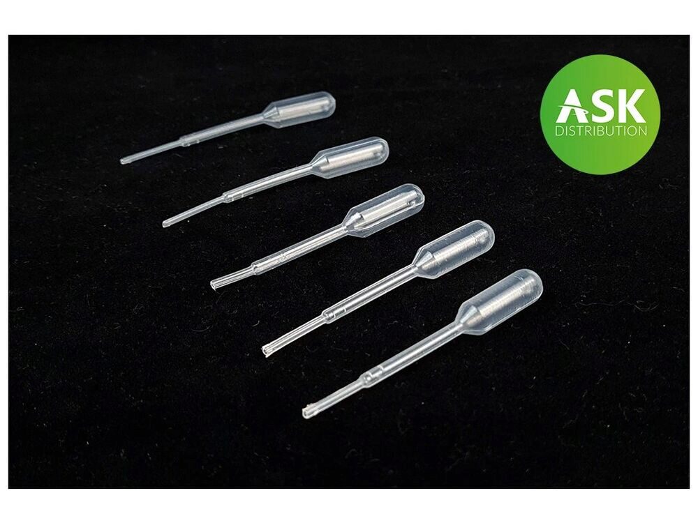 ASK 200-T0073 Pipettes for mixing colors Small Size 5x1ml