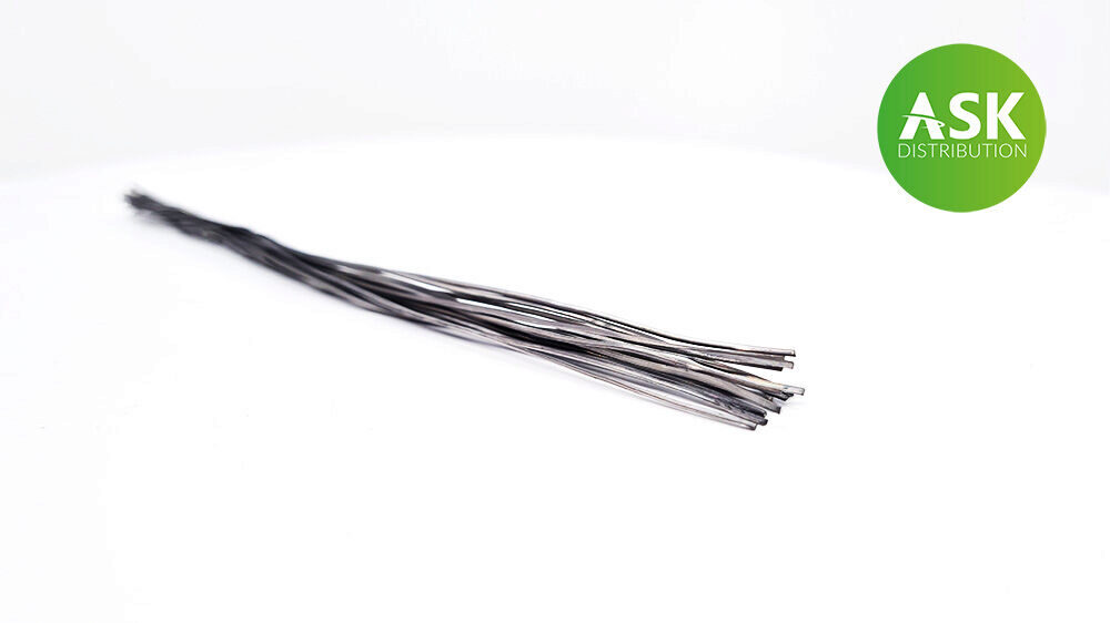 ASK 200-T0081 Lead Wire - Halfround  0,8 x 0,55 x 140 mm (cca. 16 pcs)