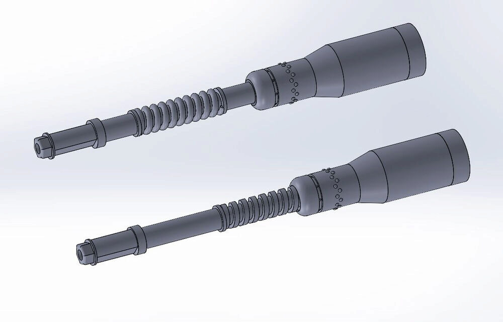 ASK 200-A48002 Hurricane Mk.II - British Hispano cannon 20 mm - 2 different types - 8 pc.