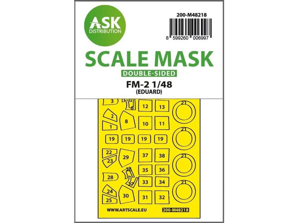 ASK 200-M48218 FM-2 double-sided express fit mask for Eduard