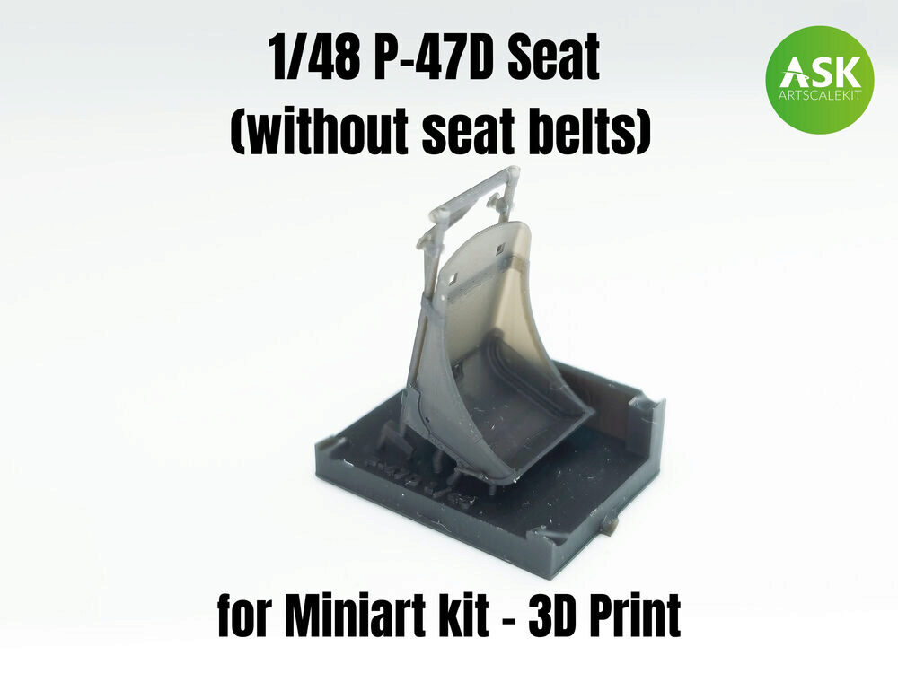 ASK 200-A48011 P-47D Seat (without seat belts)