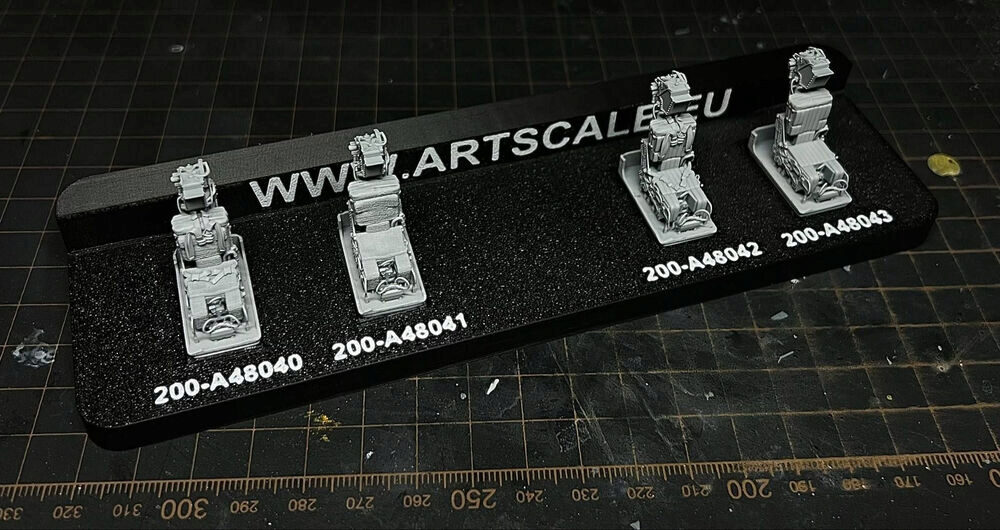 ASK 200-A48040 GRU-7A Ejection Seats for F14A/B Late  - with seat belts  (2pcs)