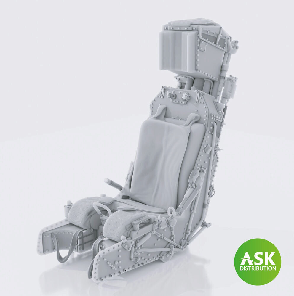 ASK 200-A48059 M.B.Type 9B Mk.3 Ejection Seat - excluding seat belts ASK 3D for Jaguar GR.1/GR.1A – Airfix