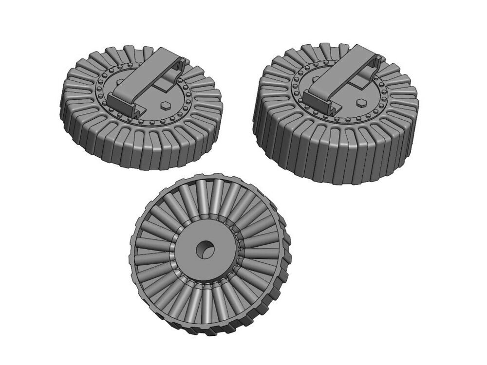 ASK 200-A48015 Lewis Mk.III Ammo magazines, two types 5 + 5 pc.