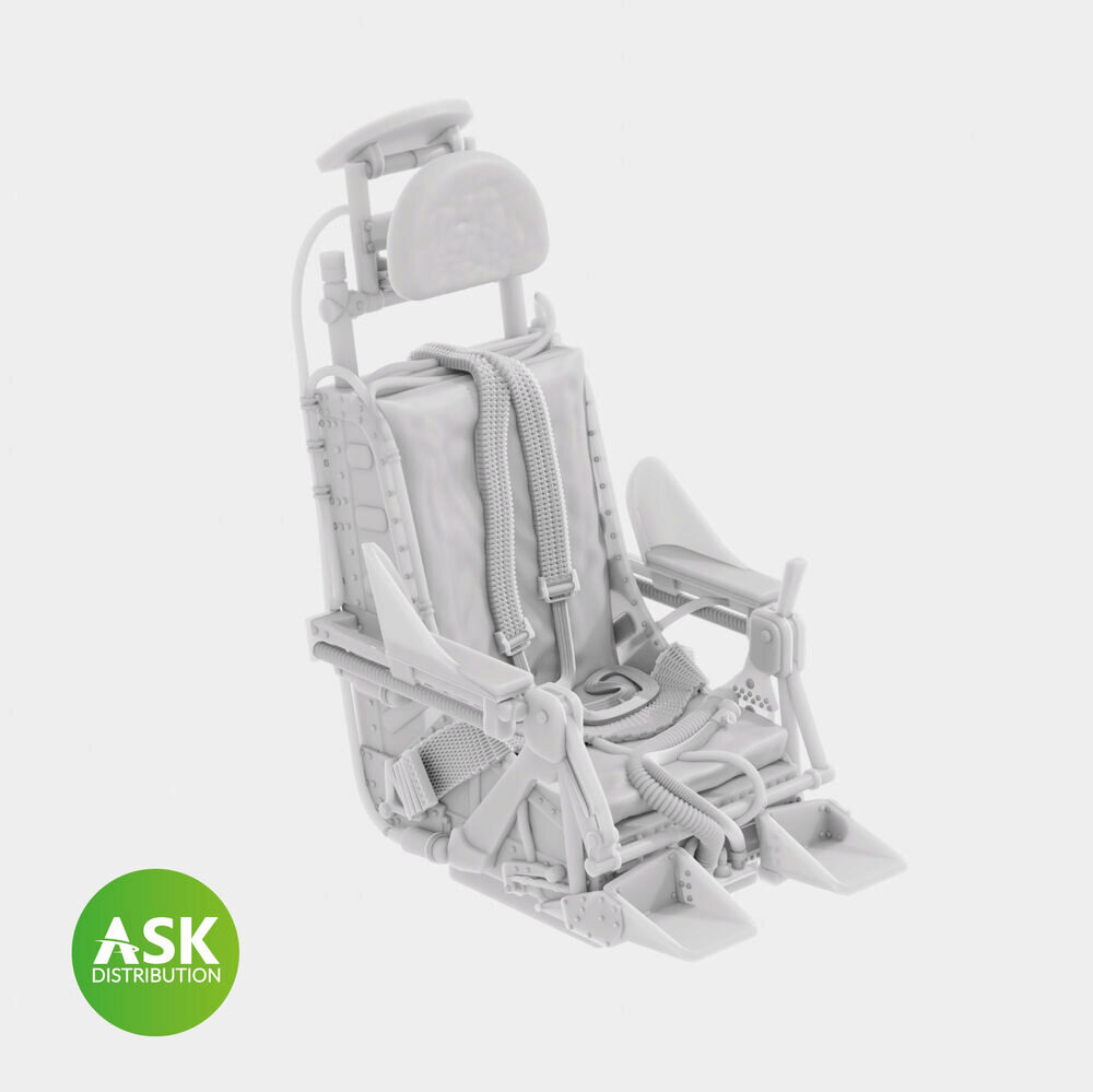 ASK 200-A48028 F-84F Thunderstreak ejection seat with seat belts