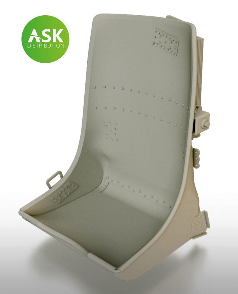 ASK 200-A48031 A5M Claude Seat with starting handle - ASK 3D print