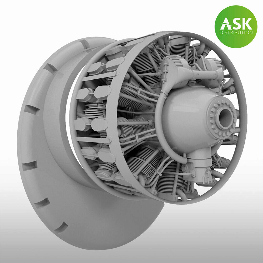 ASK 200-A48068 B-29 Superfortress - Wright R-3350-57, engine 1 pc. Catalog number 200-A48068