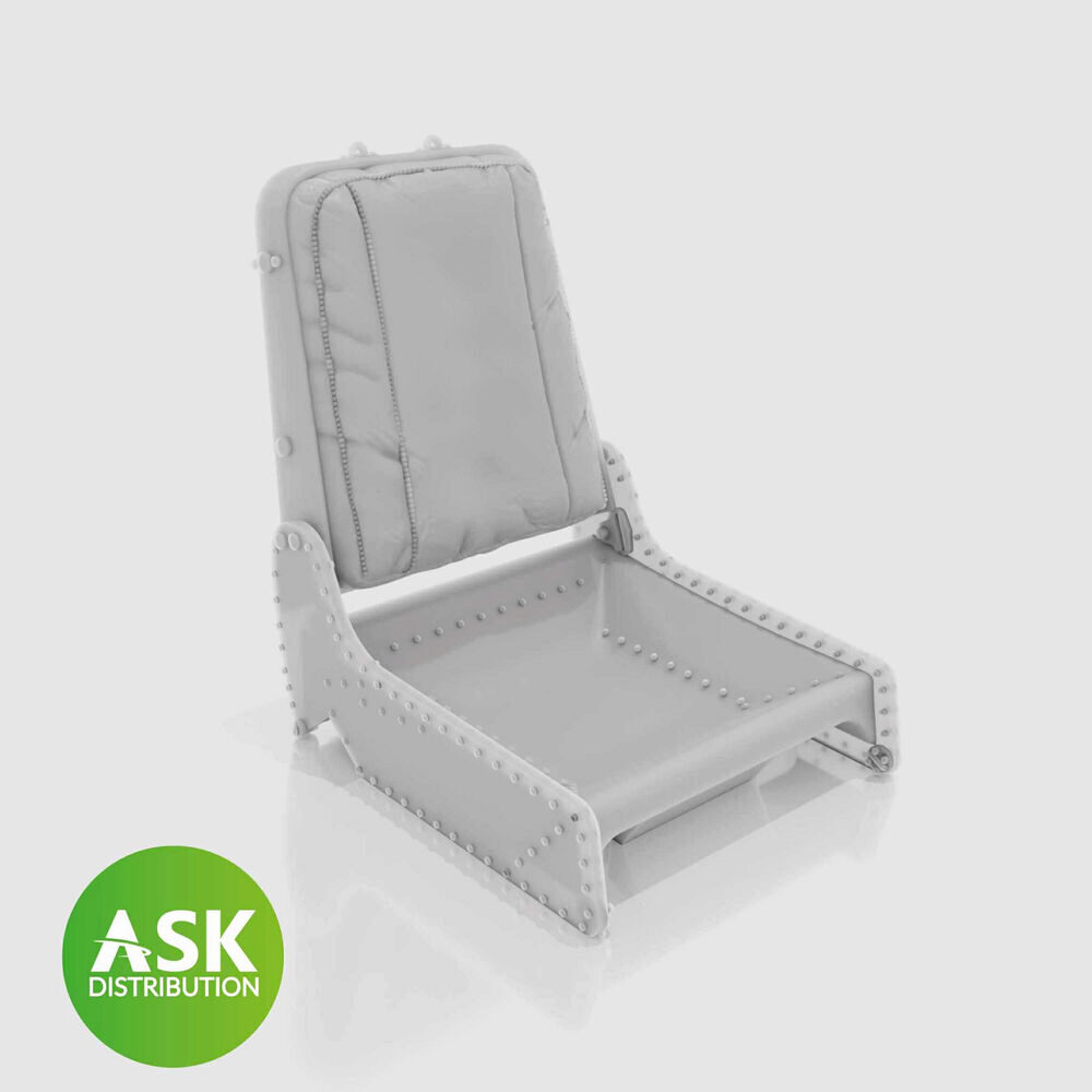 ASK 200-A48067 Messerschmitt Me 262 - Seat excluding seat belts for Tamiya