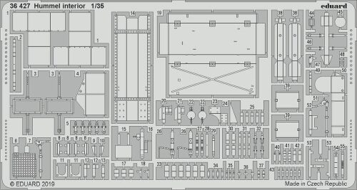 Eduard Accessories 36427 Hummel interior for Tamiya