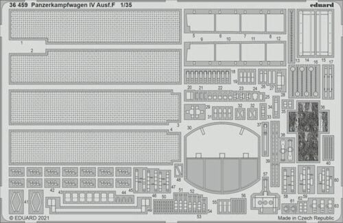 Eduard Accessories 36459 Panzerkampfwagen IV Ausf.F 1/35 for TAMIYA