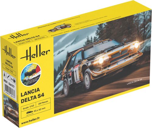 Heller 56177 STARTER KIT Lancia Delta S4