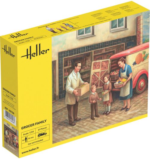 Heller 82758 Grocer Family
