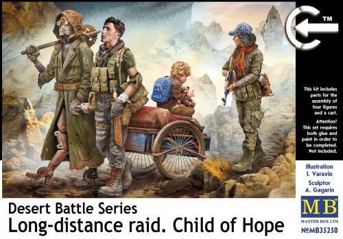 Master Box Ltd. 35250 Desert Battle Series. Long-distance raid. Child of Hope