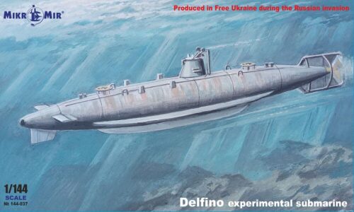 Micro Mir  AMP MM144-037 Delfino experimental submarine