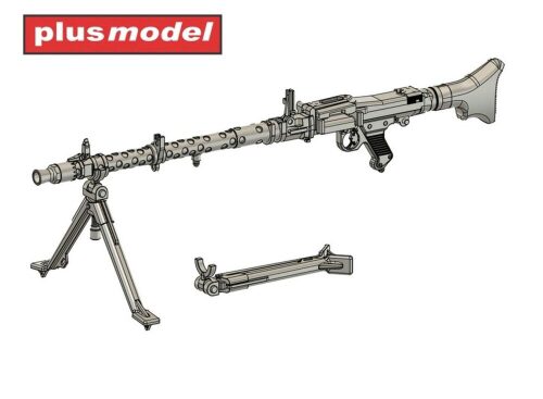 Plus model DP3078 Machine gun MG 34 – infantry version