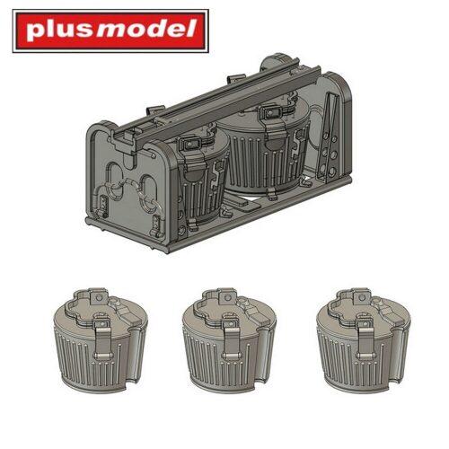 Plus model DP3080 Ammunition magazine for MG 34