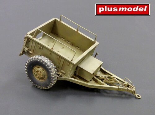 Plus model 492 US ammunition trailer M10