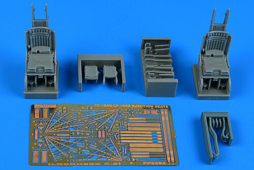 Aires 2284 TF-104G/CF-104D Starfighter ejection seats (Lockheed C-2 type)