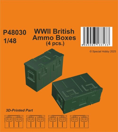 CMK 129-P48030 WWII British Ammo Boxes