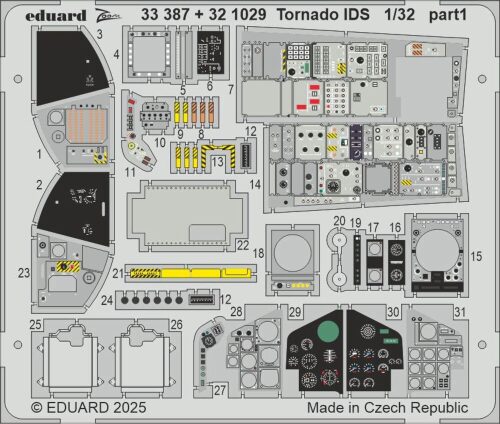 Eduard Accessories 33387 Tornado GR.1 for Italeri
