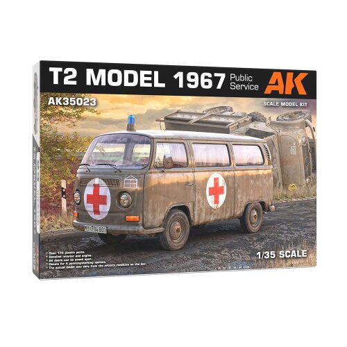 AK Interactive AK35023 T2 MODEL 1967 Public Service