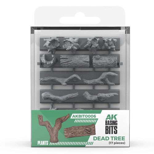 AK Interactive AKBIT0006 DEAD TREE BASING - BASING BITS 17 pieces