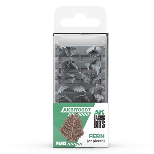 AK Interactive AKBIT0007 FERN - BASING BITS 25 pieces