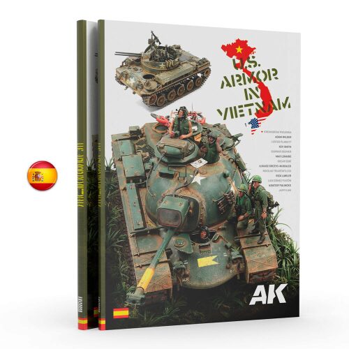 AK Interactive AK130030 ARMOR IN VIETNAM ES
