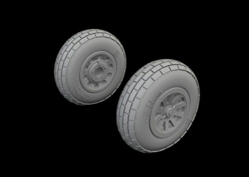 Eduard Accessories 672442 P-51D wheels block tread for Arma Hobby