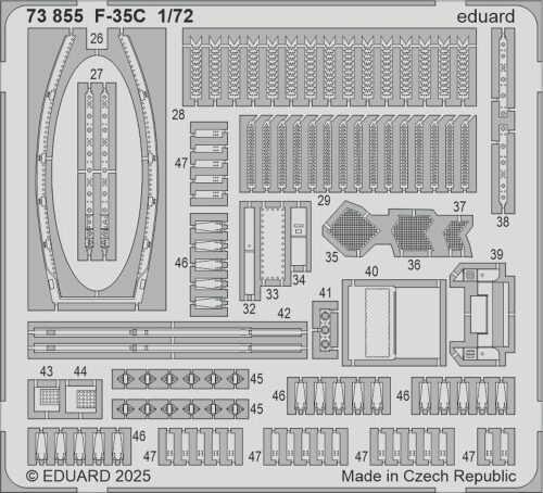 Eduard Accessories BIG72188 F-35C for Tamiya