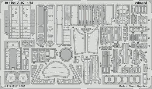 Eduard Accessories 491564 A-4C for Hobby Boss