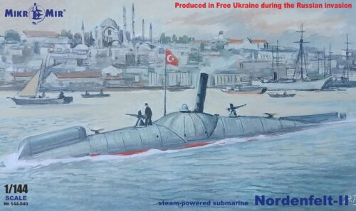 Micro Mir  AMP MM144-040 Nordenfeld II Turkish submarine