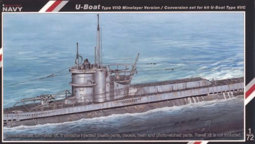 MPM SN72005 U-Boot VII D conversion set Für Revell Bausatz