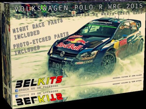 BELKITS BEL010 VW POLO R WRC Monte Carlo 2015