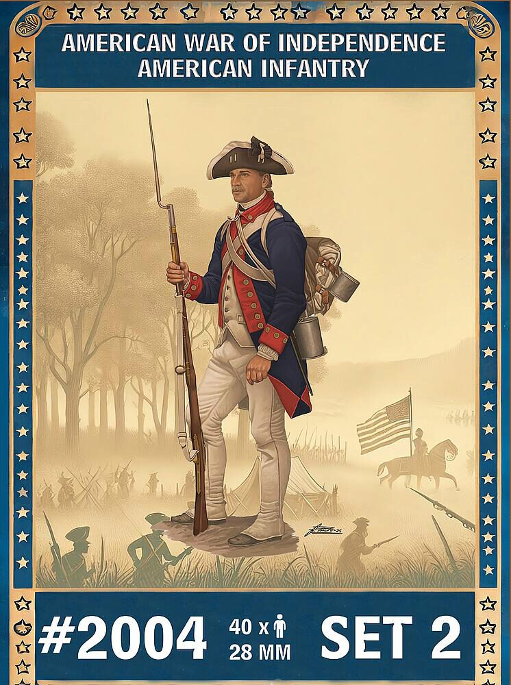 Hät 1004 28 mm Amerikanische Infanteri