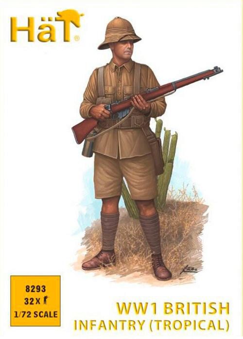 Hät 378293 1/72 WWI Britische Infanterie,Tropen