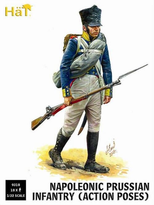 Hät 379318 1/32 Preussische Infanterie, in Aktion