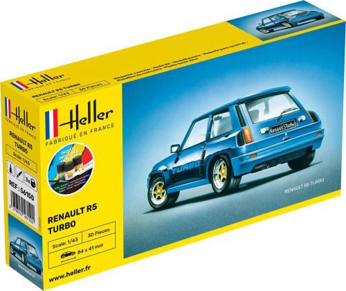 Heller 56150 STARTER KIT Renault R5 Turbo