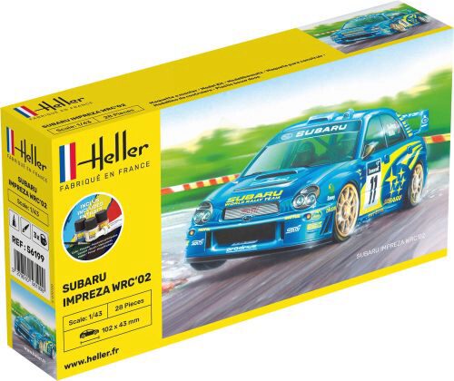 Heller 56199 STARTER KIT Impreza WRC02
